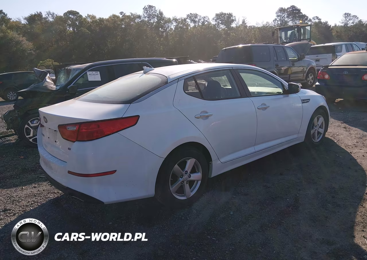 2015 Kia Optima Lx VIN:KNAGM4A77F5593578 - 4