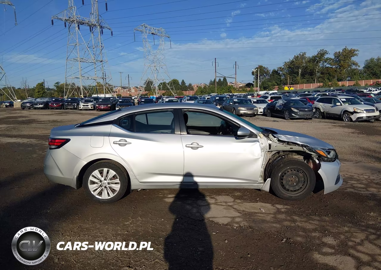 2020 Nissan Sentra S Xtronic Cvt VIN:3N1AB8BV7LY244702 - 13
