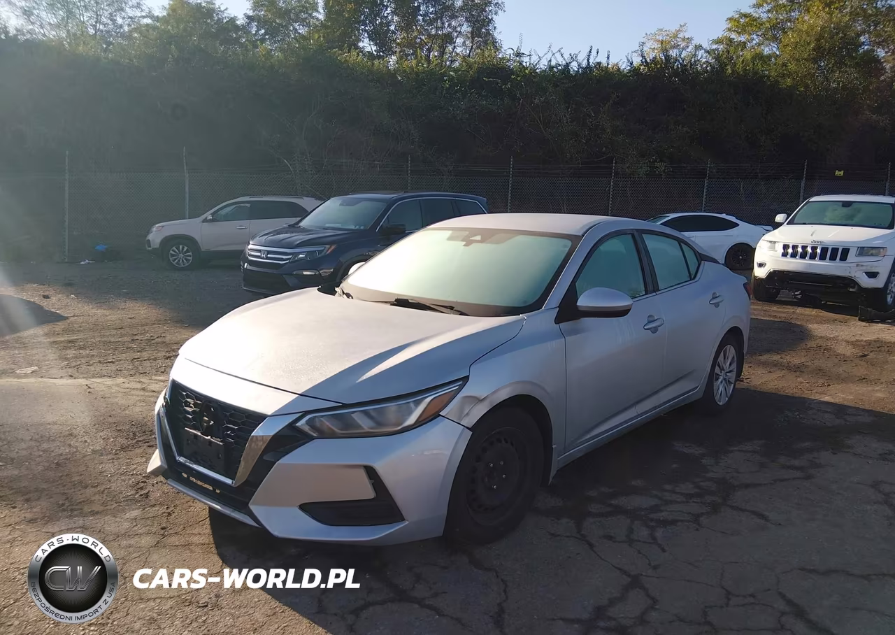 2020 Nissan Sentra S Xtronic Cvt VIN:3N1AB8BV7LY244702 - 2