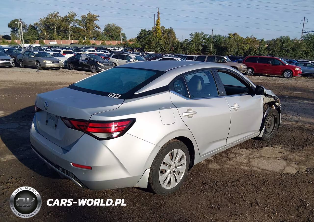 2020 Nissan Sentra S Xtronic Cvt VIN:3N1AB8BV7LY244702 - 4