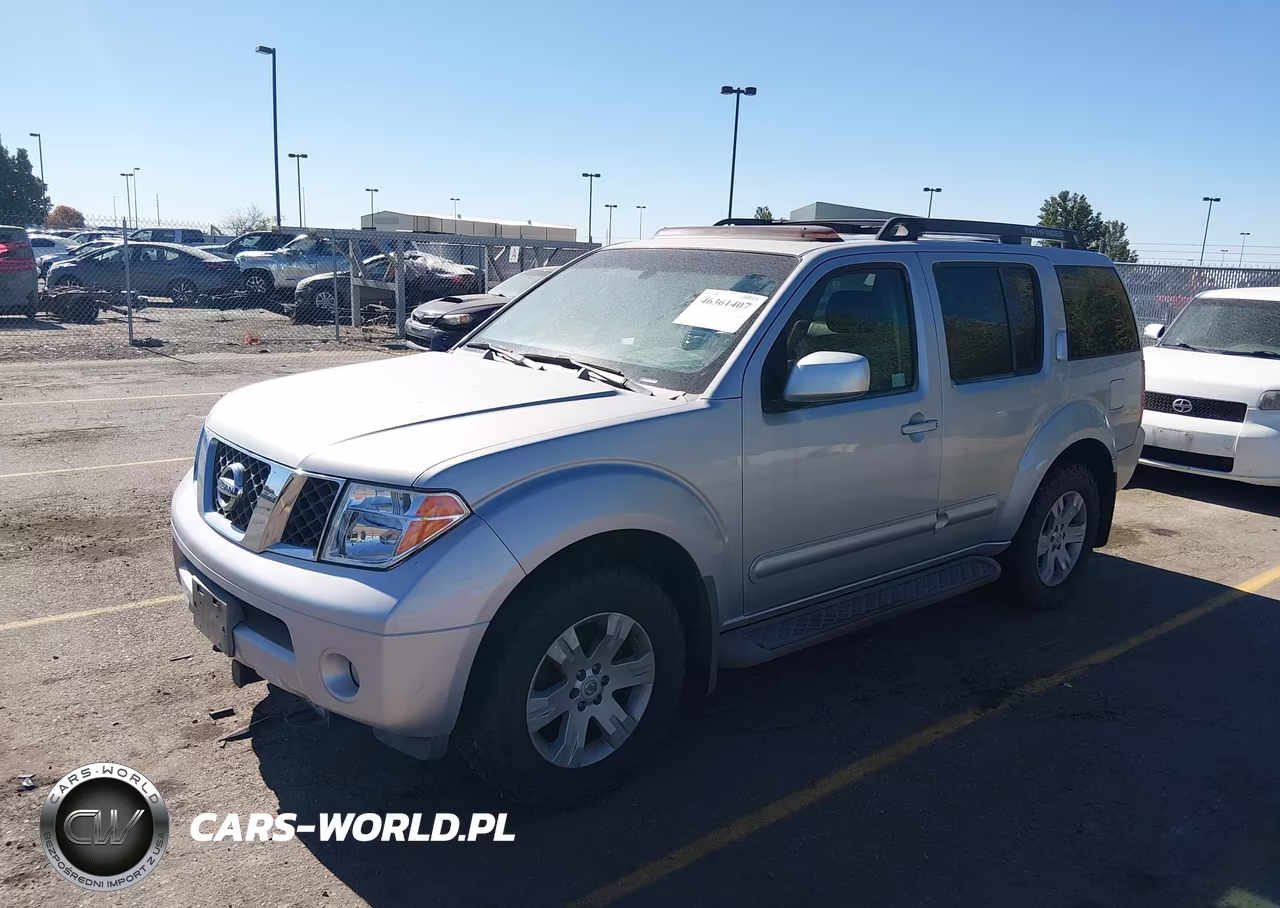 2006 Nissan Pathfinder Le VIN:5N1AR18W56C670137 - 2