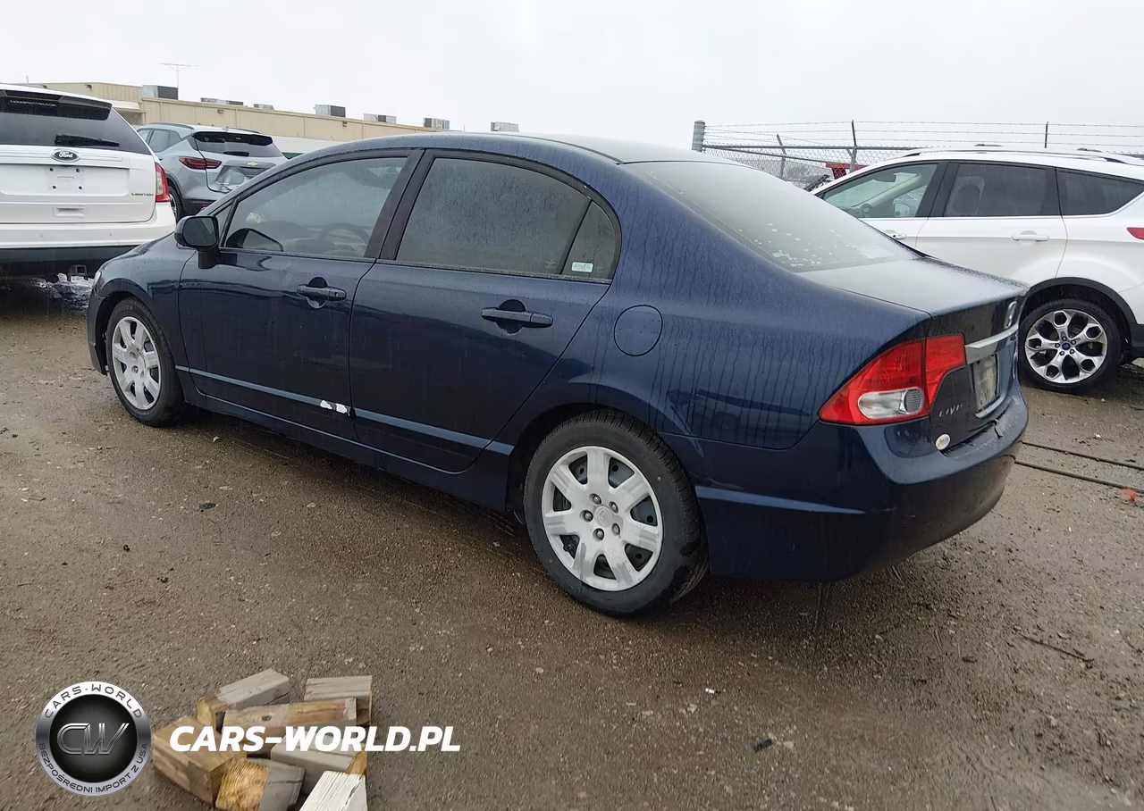 2009 Honda Civic Lx VIN:19XFA16599E001913 - 3