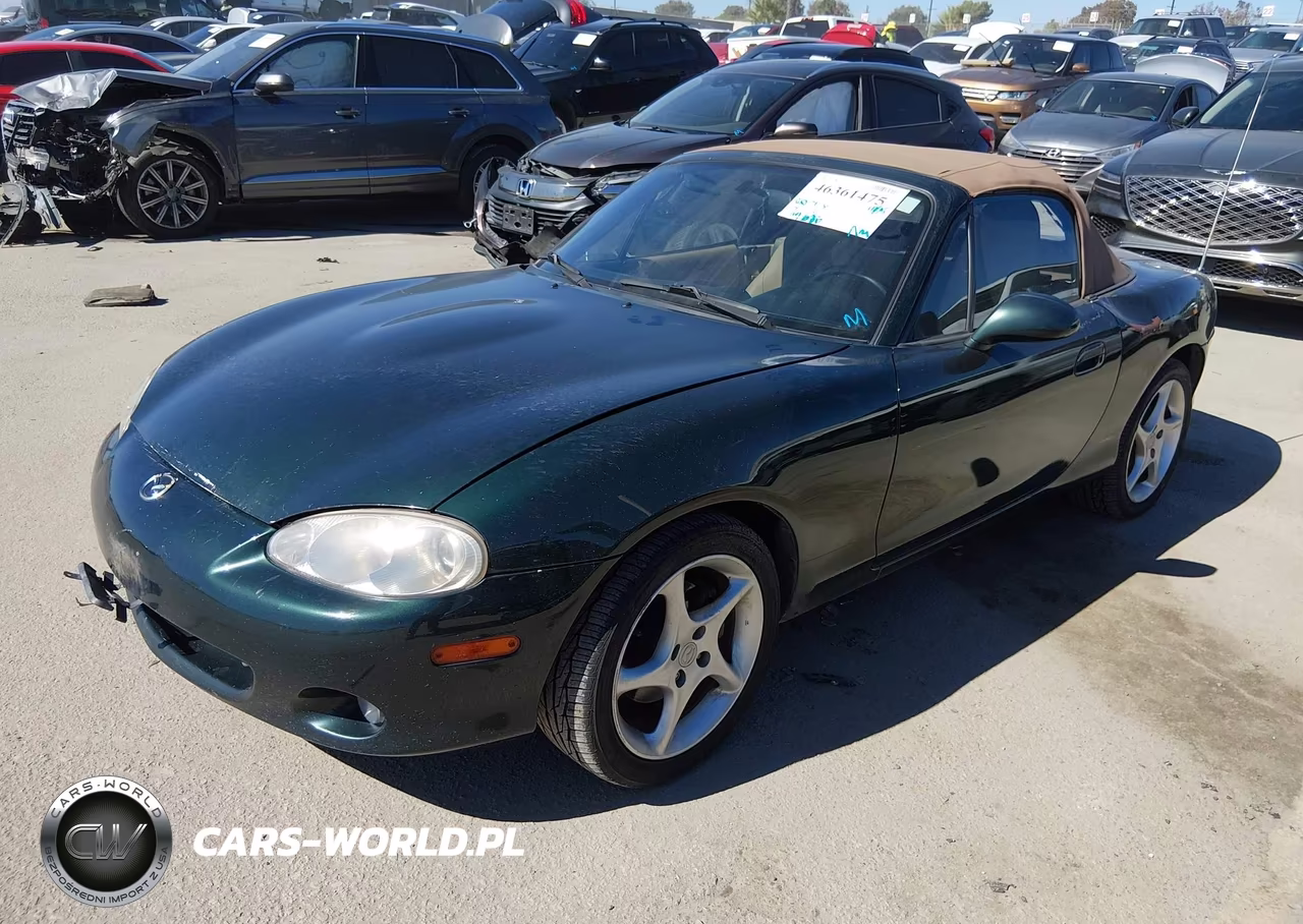 2002 Mazda Mx-5 Miata Cloth-Ls-Se VIN:JM1NB353320232616 - 2
