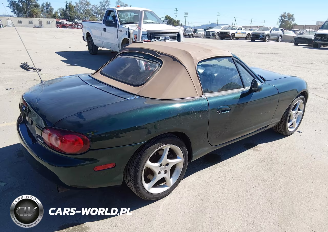 2002 Mazda Mx-5 Miata Cloth-Ls-Se VIN:JM1NB353320232616 - 4