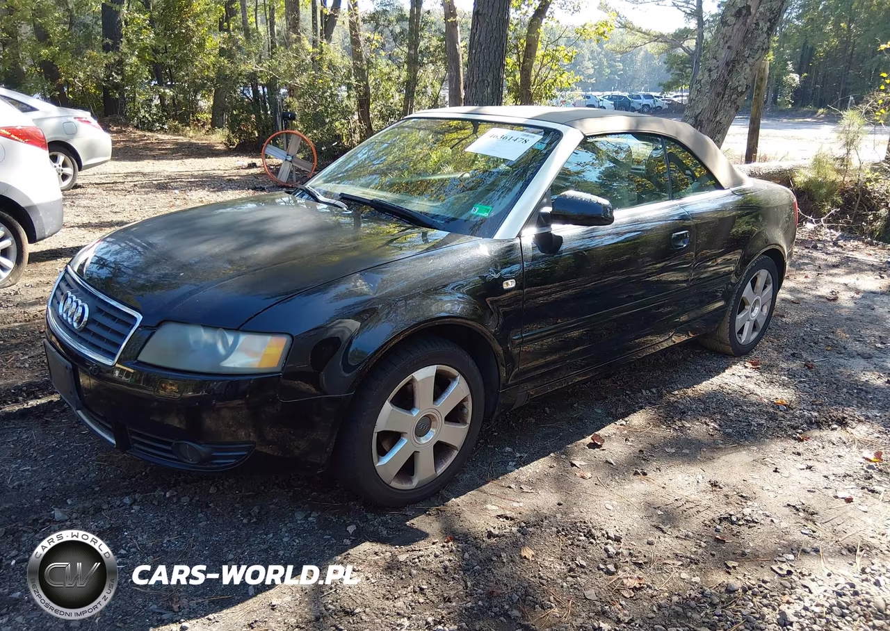 2004 Audi A4 1.8T VIN:WAUAC48H44K003486 - 2