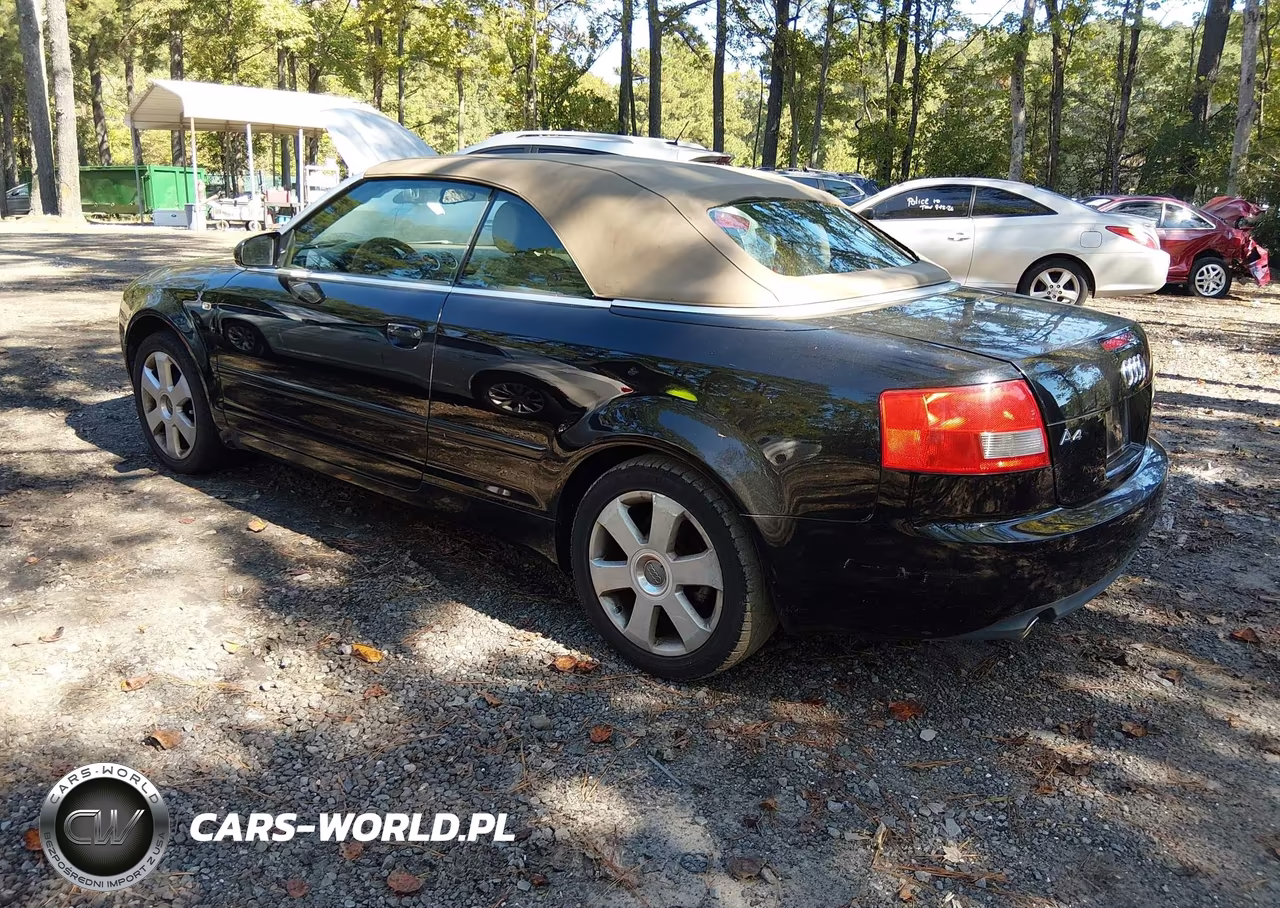 2004 Audi A4 1.8T VIN:WAUAC48H44K003486 - 3