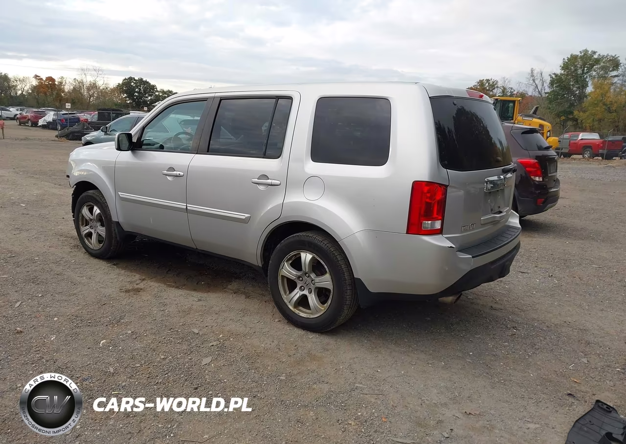 2013 Honda Pilot Ex-L VIN:5FNYF3H53DB010273 - 3