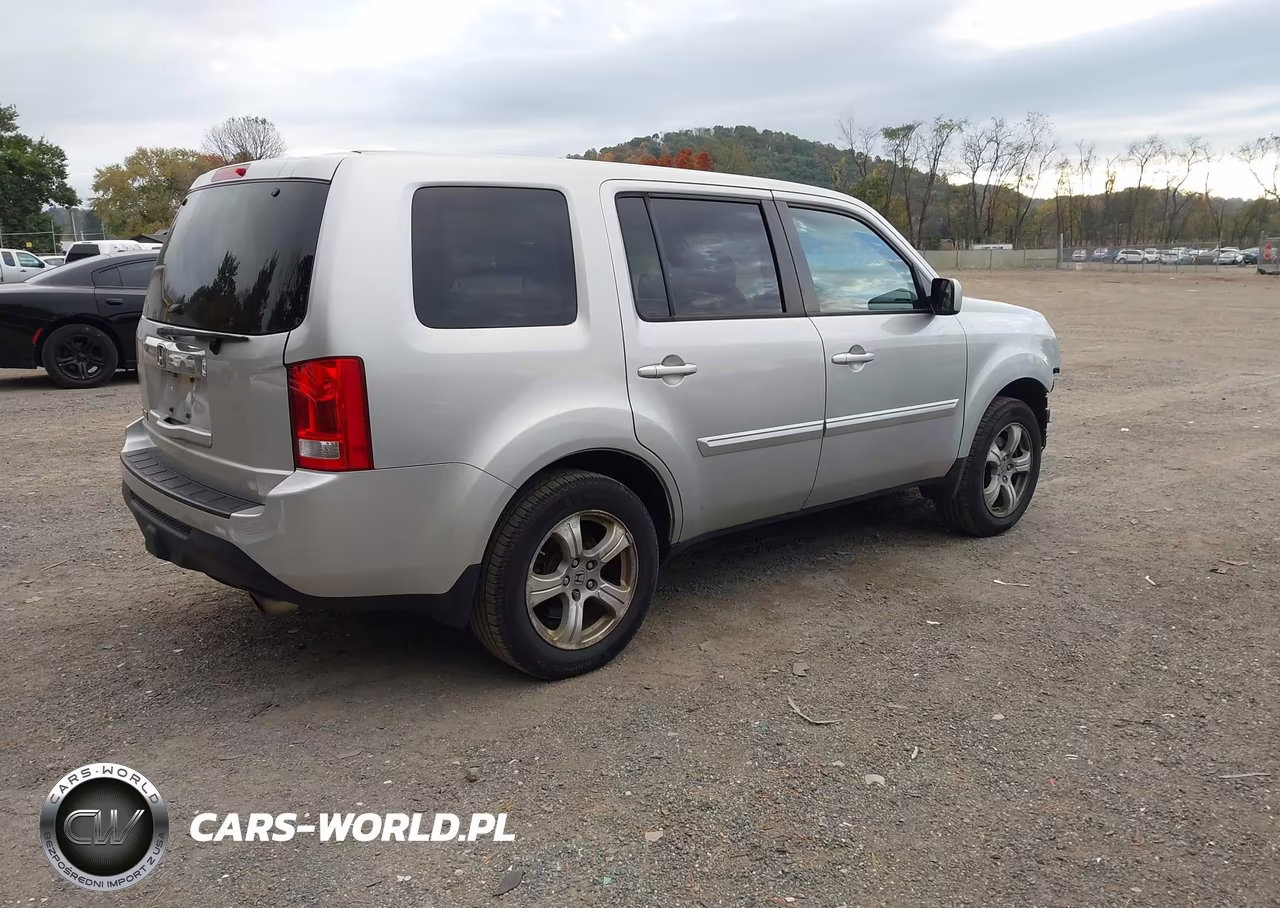 2013 Honda Pilot Ex-L VIN:5FNYF3H53DB010273 - 4