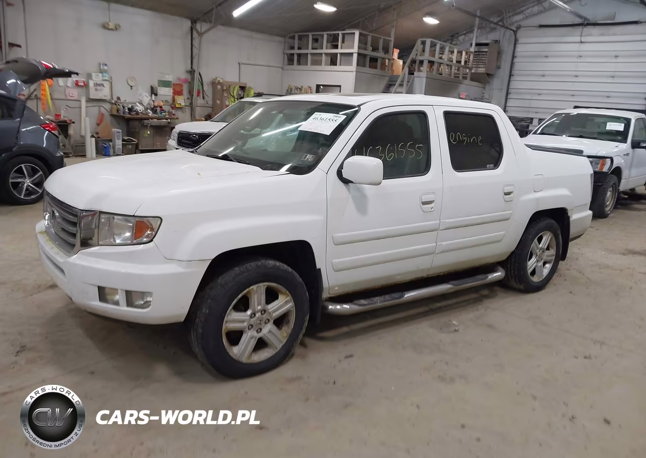2013 Honda Ridgeline Rtl VIN:5FPYK1F59DB010580 - 2