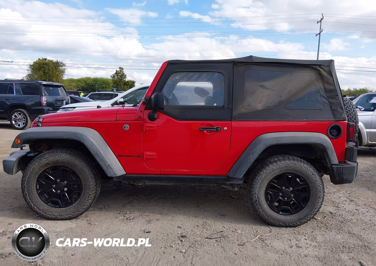 2017 Jeep Wrangler Willys Wheeler 4X4 VIN:1C4GJWAGXHL710172 - 14