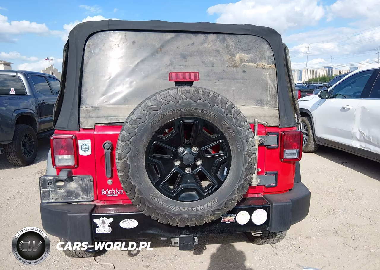 2017 Jeep Wrangler Willys Wheeler 4X4 VIN:1C4GJWAGXHL710172 - 16