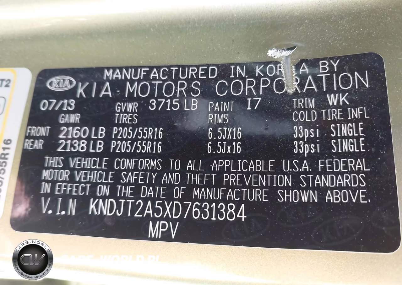 2013 Kia Soul VIN:KNDJT2A5XD7631384 - 9