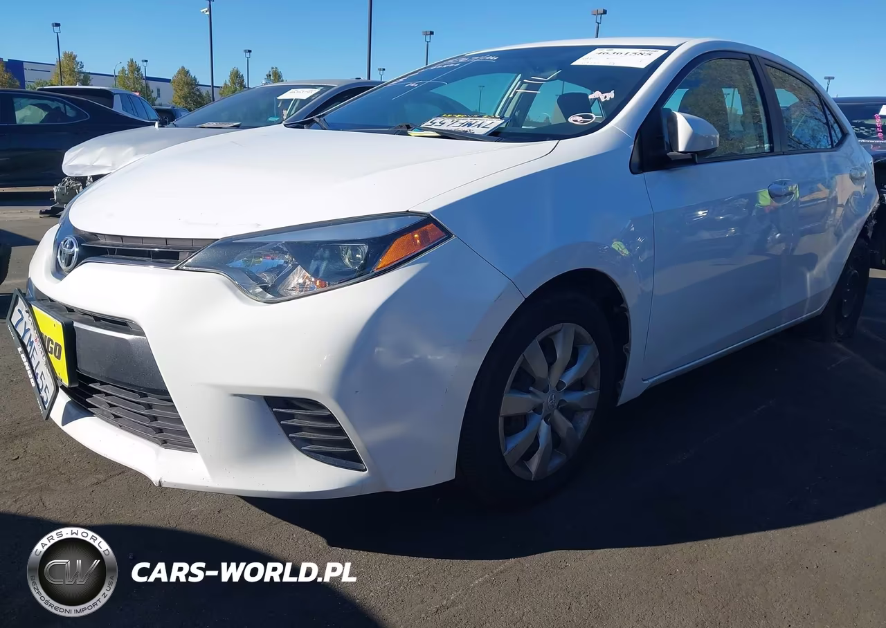 2016 Toyota Corolla Le VIN:2T1BURHE9GC686332 - 2