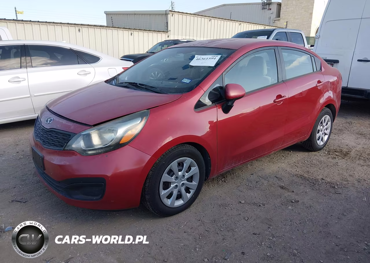 2013 Kia Rio Lx VIN:KNADM4A31D6265550 - 2