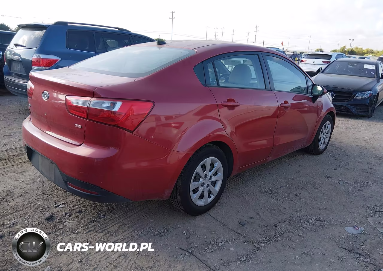 2013 Kia Rio Lx VIN:KNADM4A31D6265550 - 4