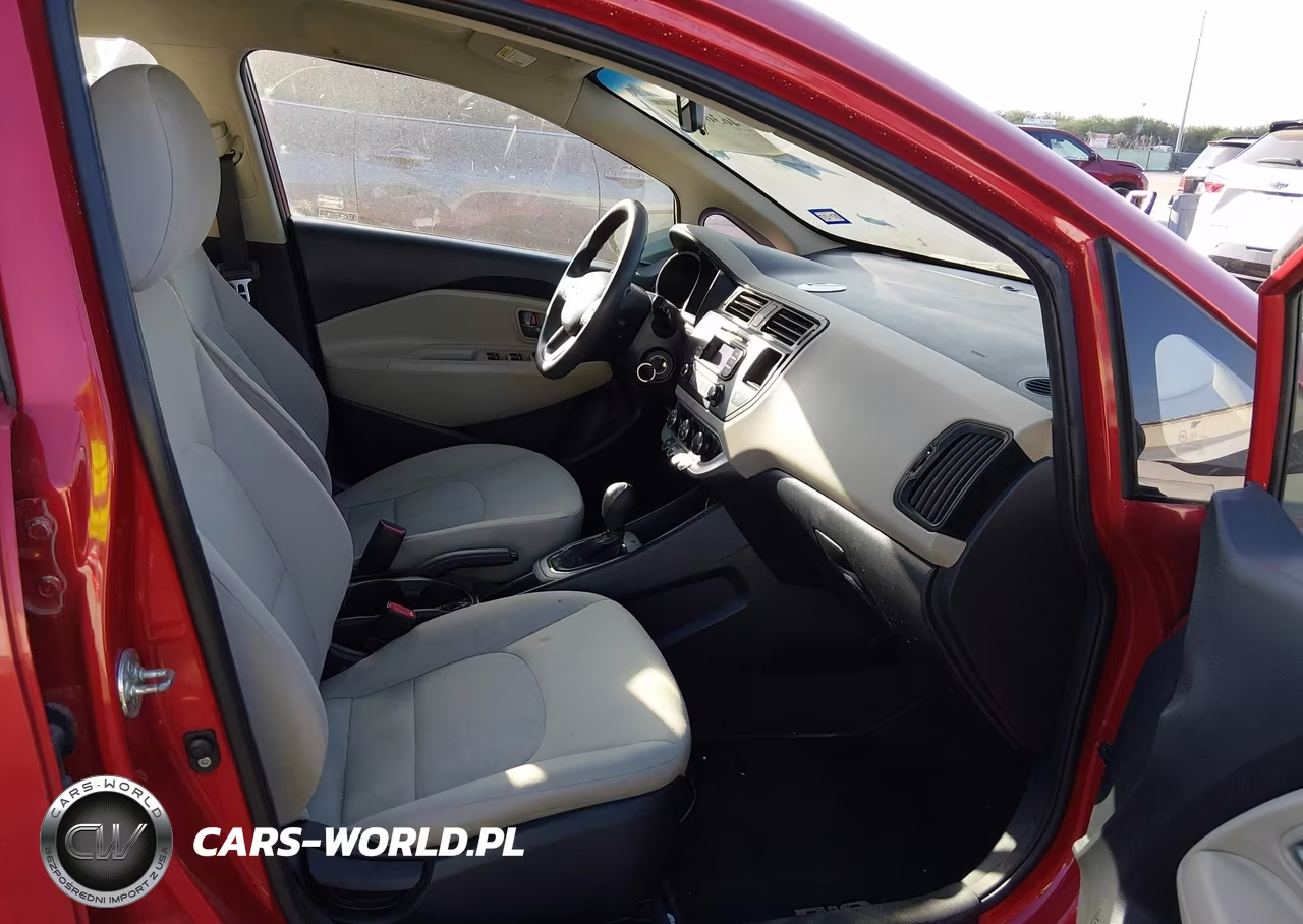 2013 Kia Rio Lx VIN:KNADM4A31D6265550 - 5