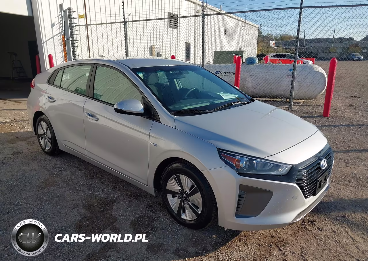 2019 Hyundai Ioniq Hybrid Blue VIN:KMHC65LC8KU158592 - 1