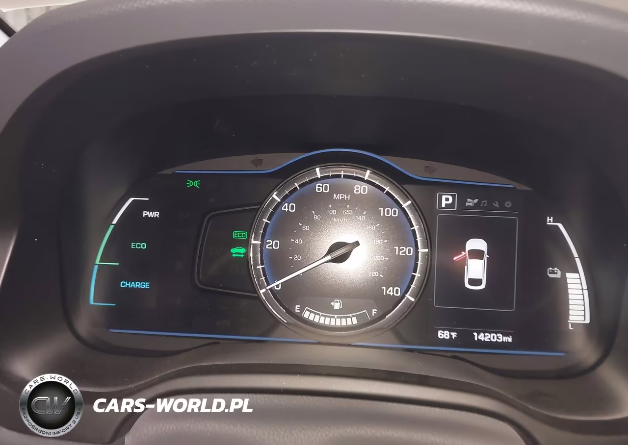 2019 Hyundai Ioniq Hybrid Blue VIN:KMHC65LC8KU158592 - 7