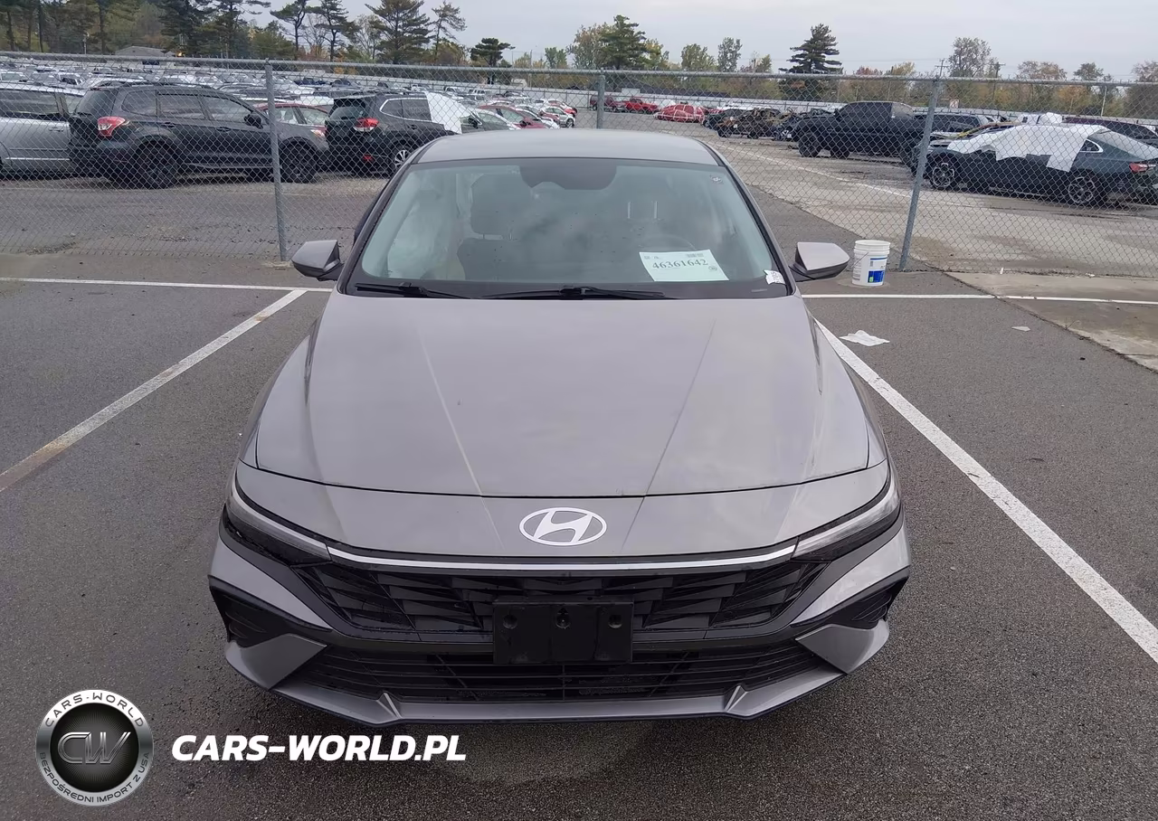 2024 Hyundai Elantra Hybrid Blue VIN:KMHLM4DJXRU113600 - 12