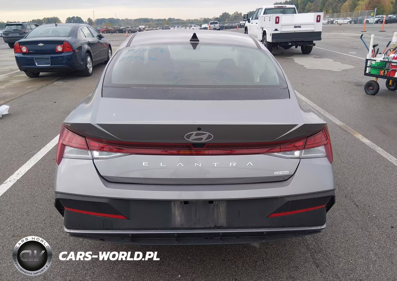 2024 Hyundai Elantra Hybrid Blue VIN:KMHLM4DJXRU113600 - 16