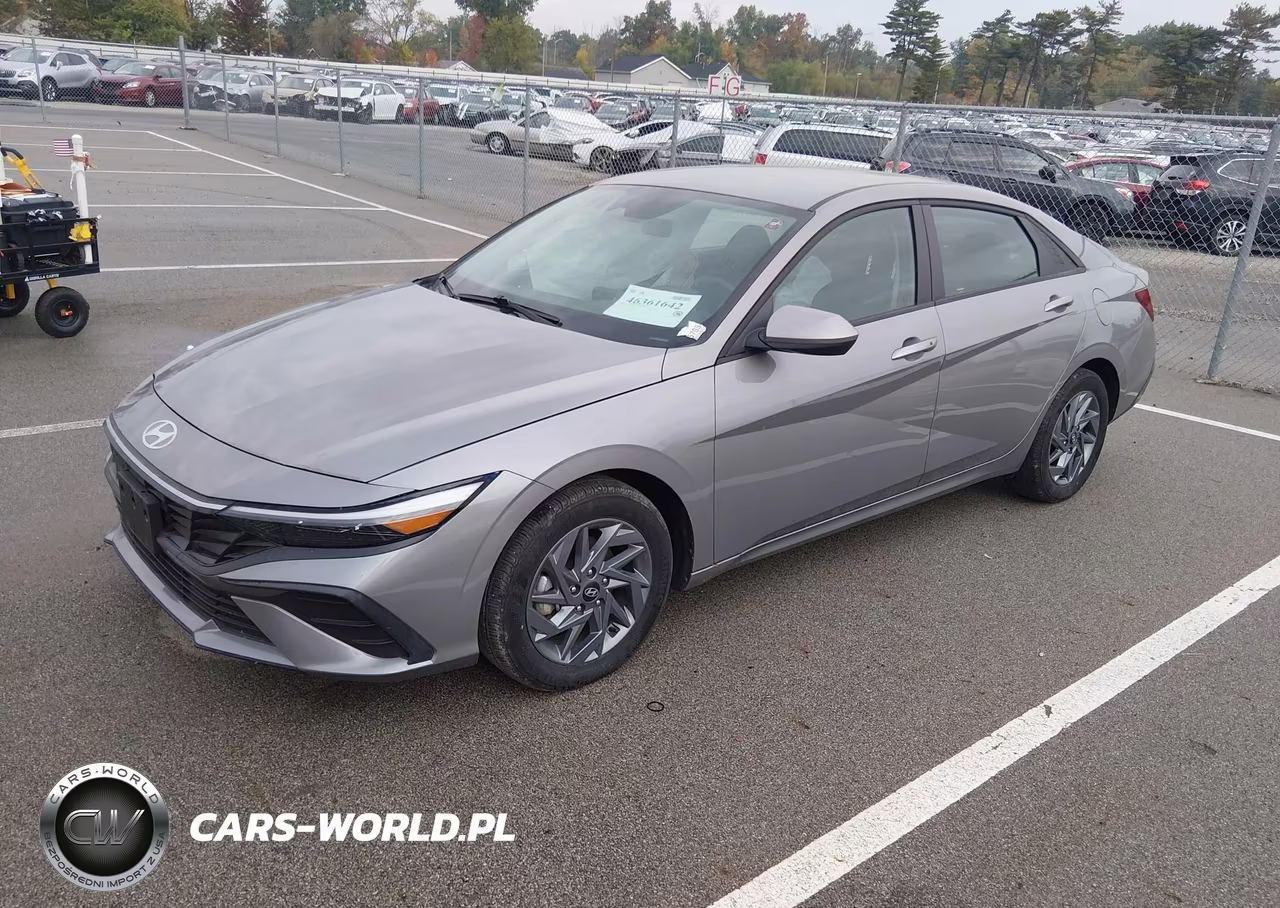 2024 Hyundai Elantra Hybrid Blue VIN:KMHLM4DJXRU113600 - 2