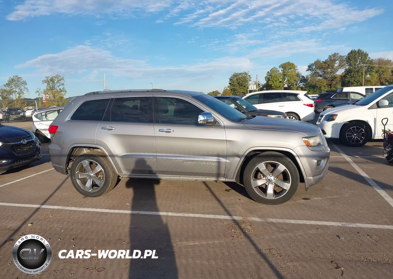 2014 Jeep Grand Cherokee Overland VIN:1C4RJECG5EC180012 - 13