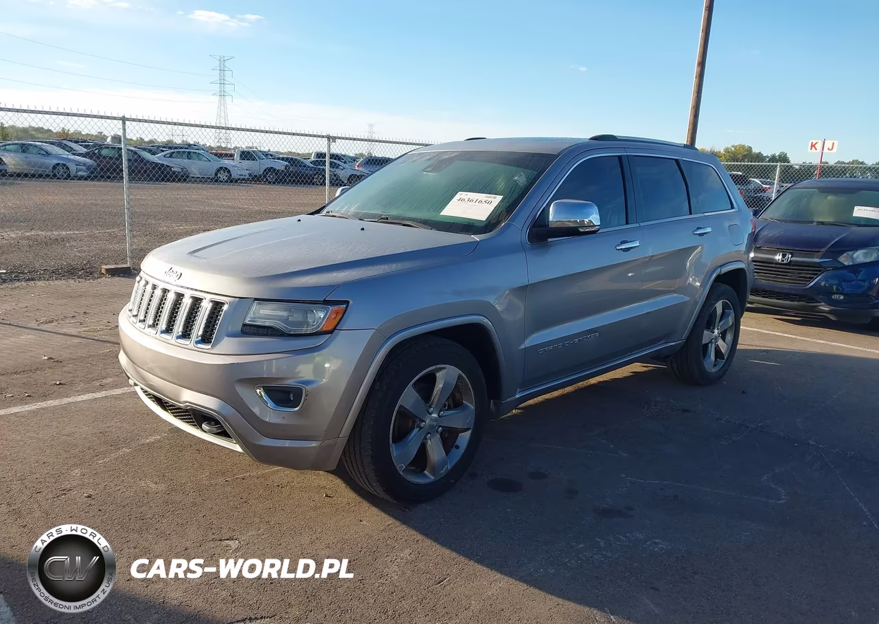 2014 Jeep Grand Cherokee Overland VIN:1C4RJECG5EC180012 - 2