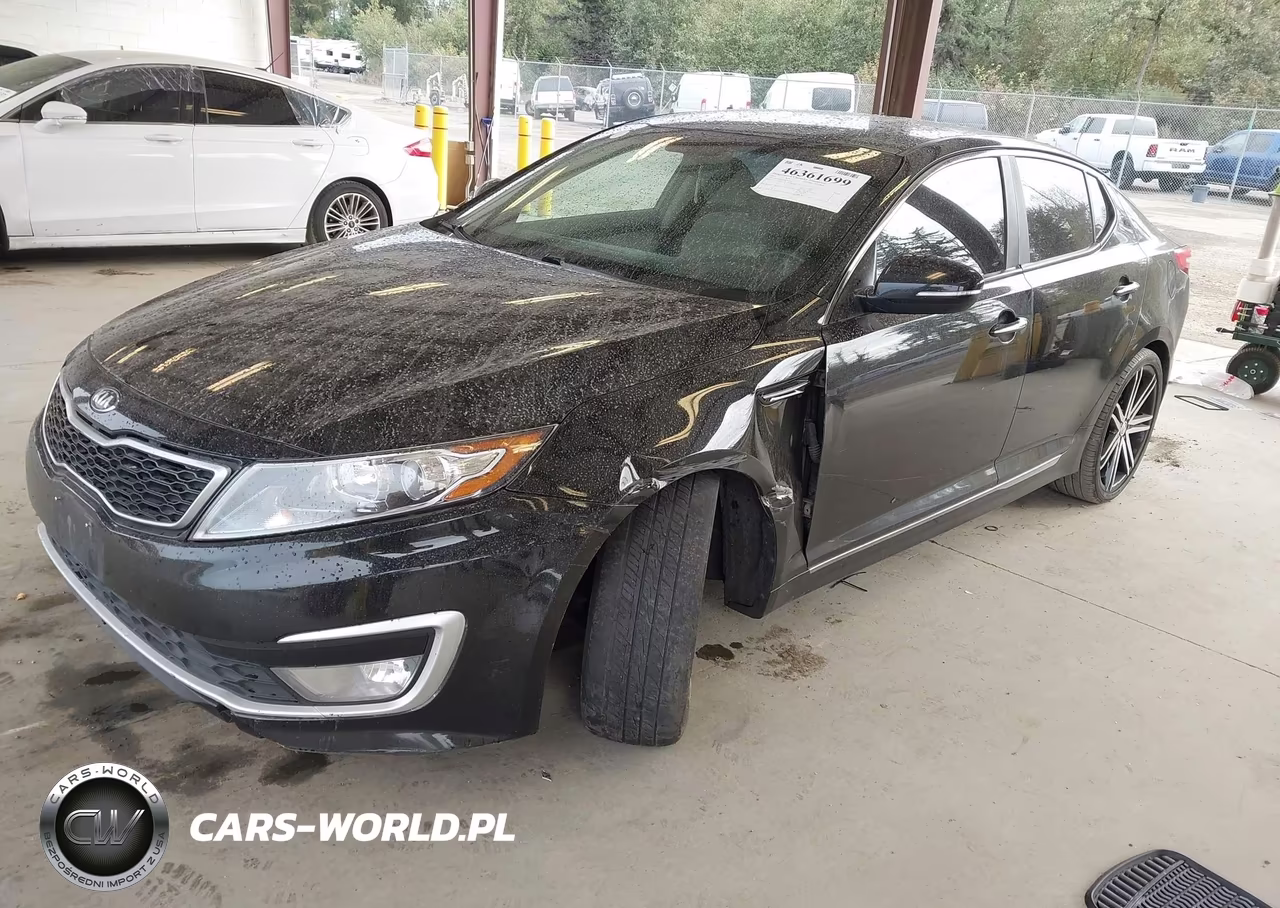 2012 Kia Optima Hybrid Ex VIN:KNAGM4AD6C5035321 - 2