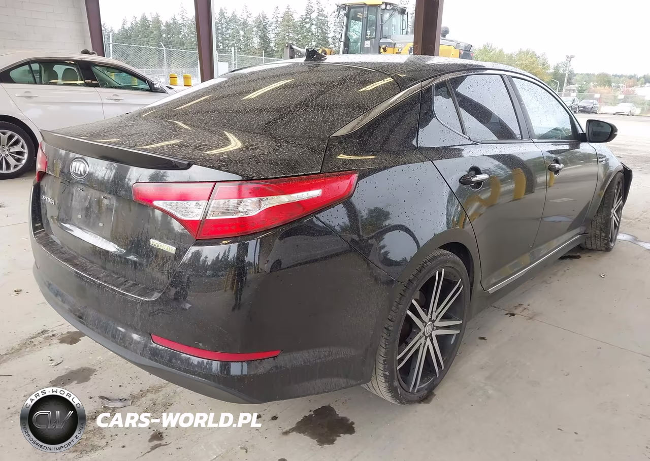 2012 Kia Optima Hybrid Ex VIN:KNAGM4AD6C5035321 - 4