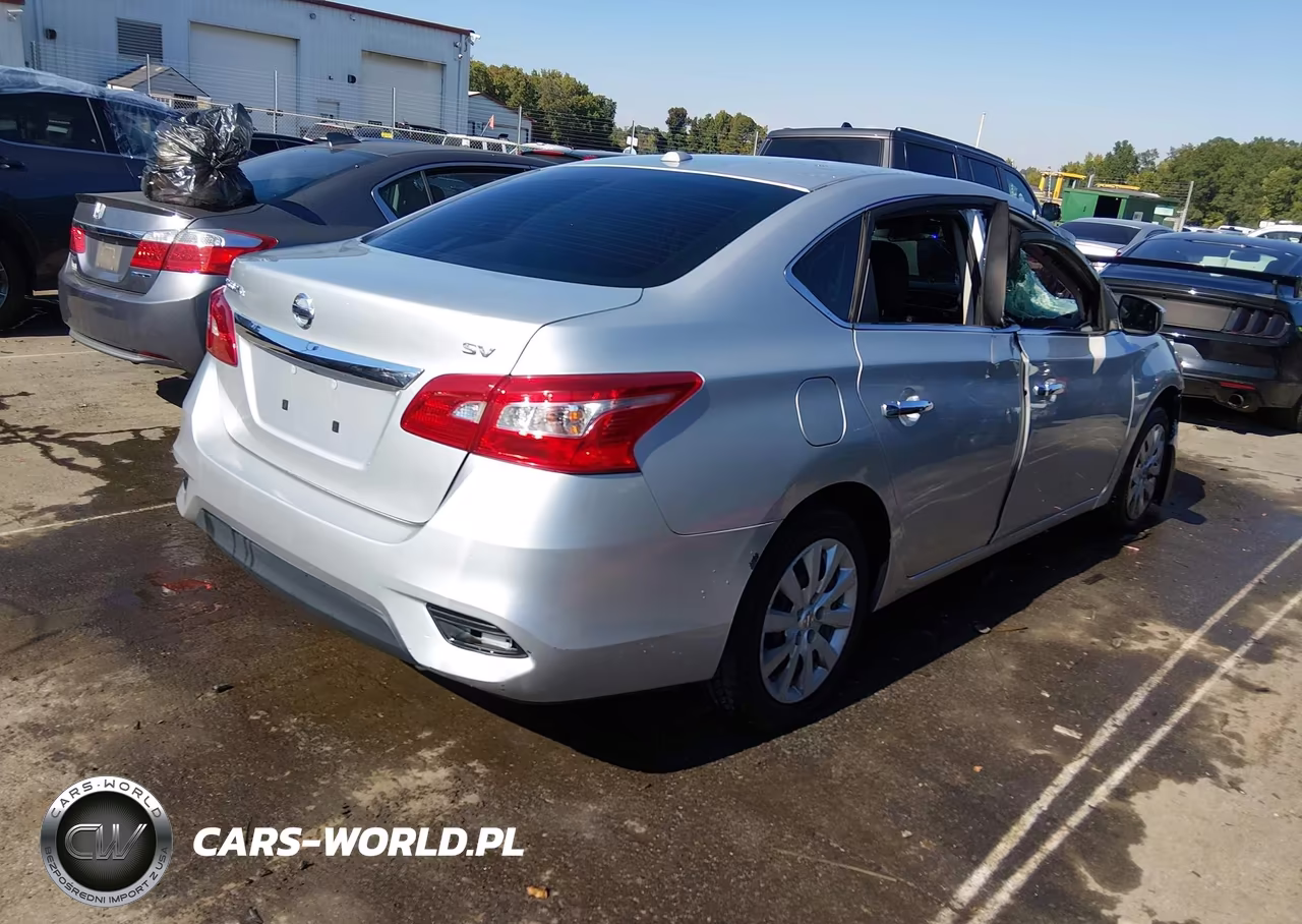 2017 Nissan Sentra Sv VIN:3N1AB7AP4HY316802 - 4