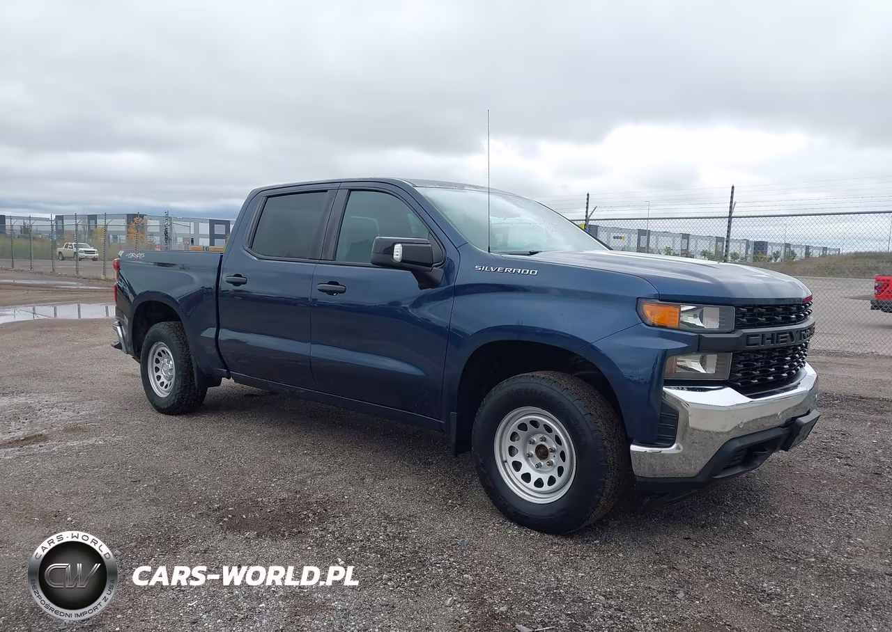 2021 Chevrolet Silverado 1500 4Wd Short Bed Wt VIN:3GCUYAEF1MG340661 - 1