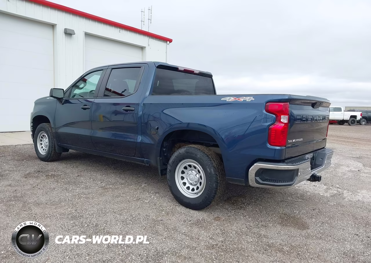 2021 Chevrolet Silverado 1500 4Wd Short Bed Wt VIN:3GCUYAEF1MG340661 - 3