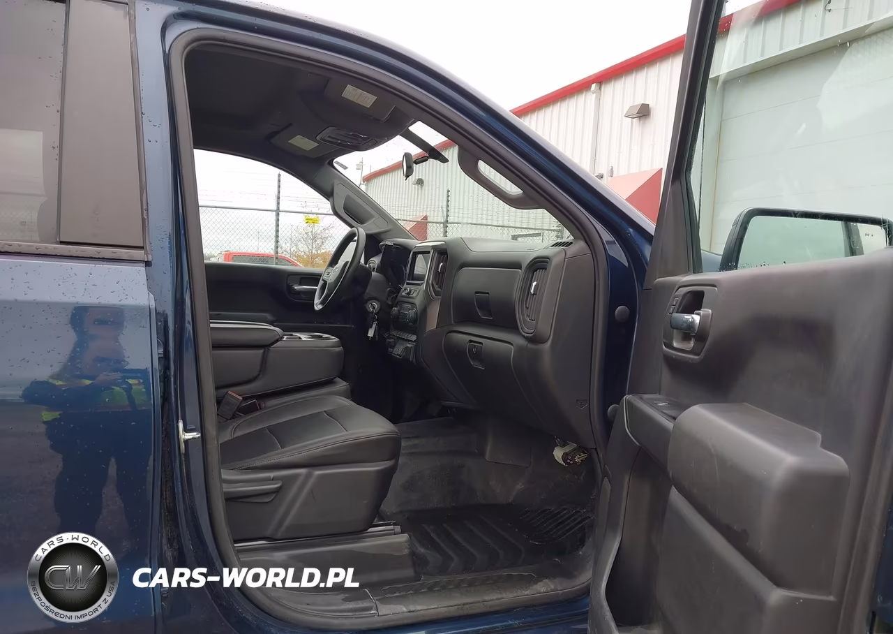 2021 Chevrolet Silverado 1500 4Wd Short Bed Wt VIN:3GCUYAEF1MG340661 - 5