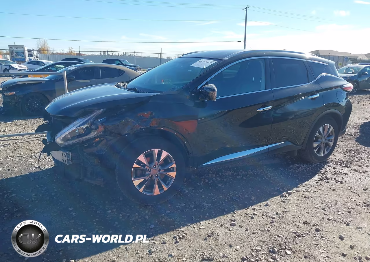 2018 Nissan Murano Sl VIN:5N1AZ2MH2JN103944 - 2