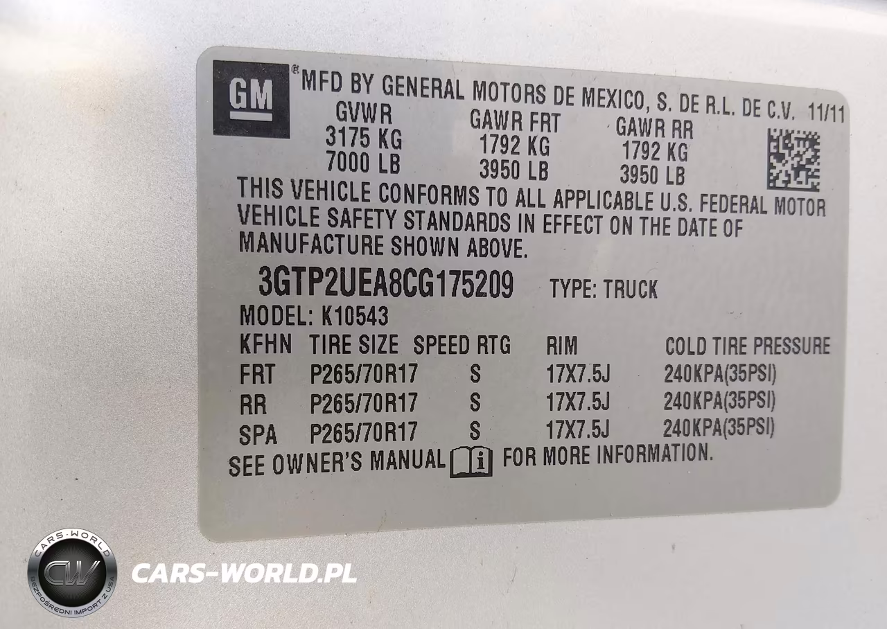 2012 GMC Sierra 1500 Sl VIN:3GTP2UEA8CG175209 - 9