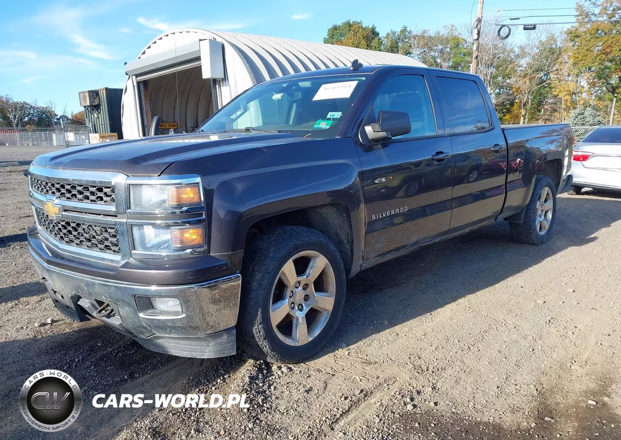 2014 Chevrolet Silverado 1500 1Lt VIN:3GCUKREC6EG141242 - 2