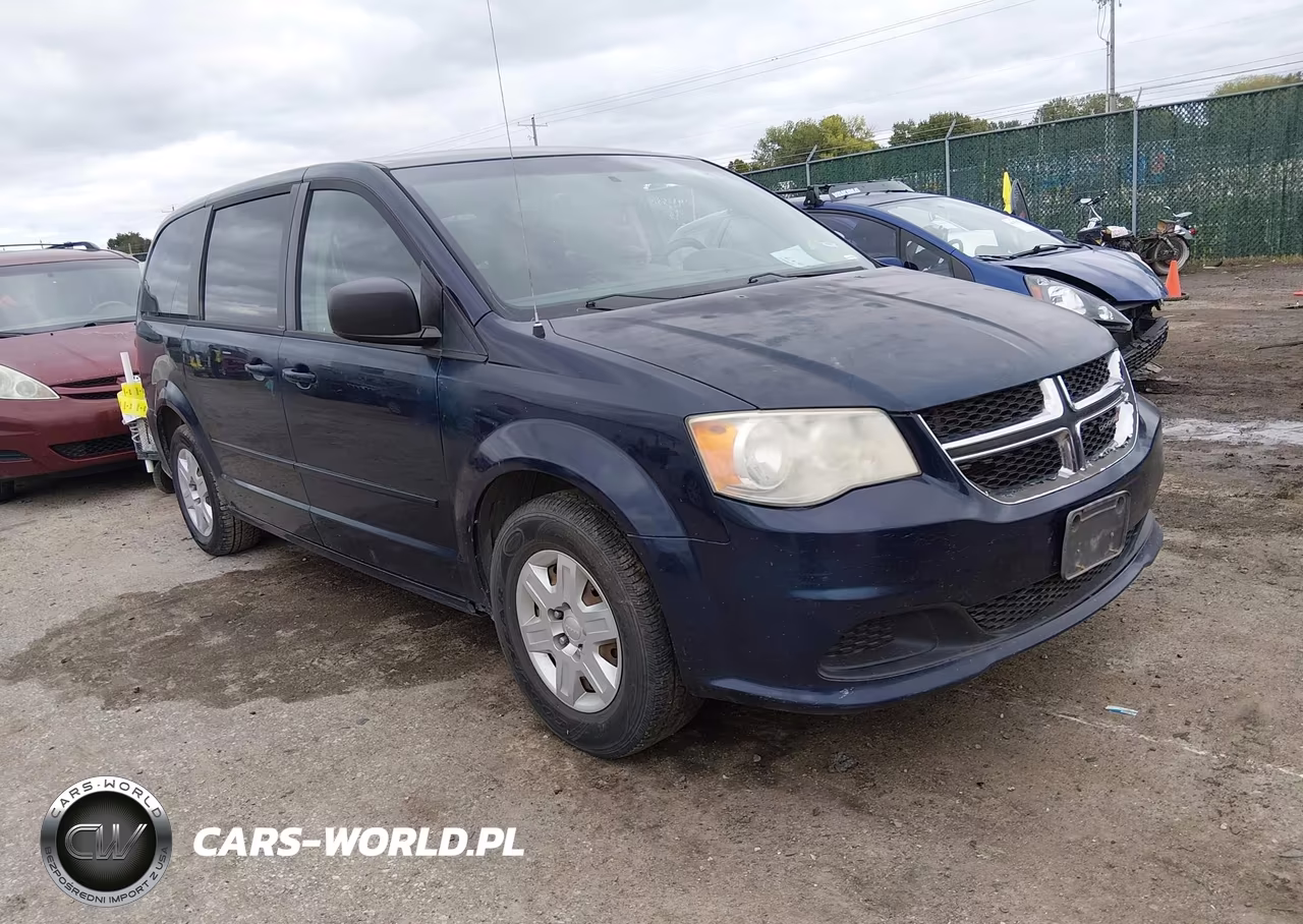 2012 Dodge Grand Caravan Se-Avp VIN:2C4RDGBG0CR406868 - 1