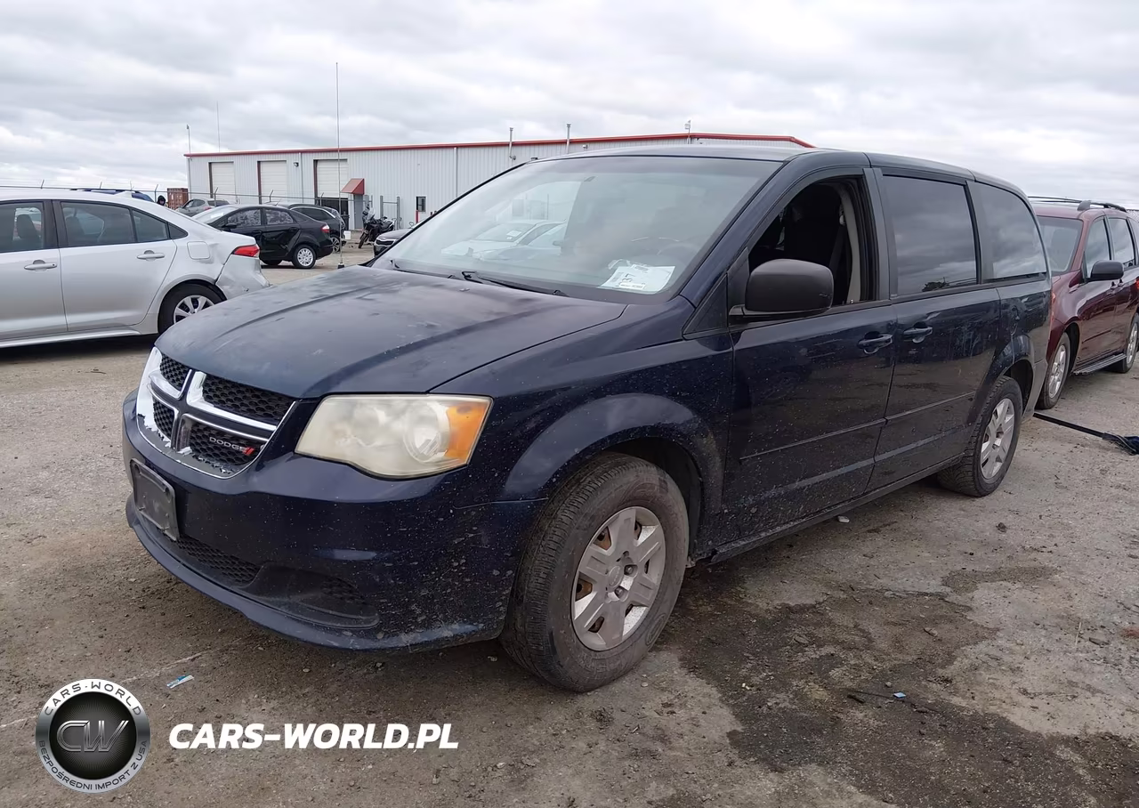 2012 Dodge Grand Caravan Se-Avp VIN:2C4RDGBG0CR406868 - 2