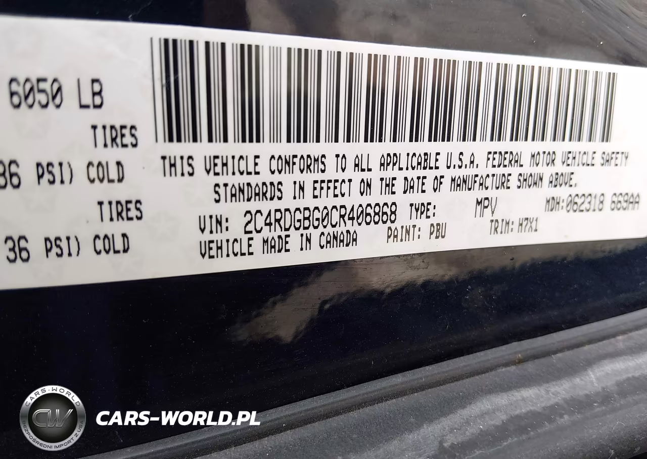 2012 Dodge Grand Caravan Se-Avp VIN:2C4RDGBG0CR406868 - 9