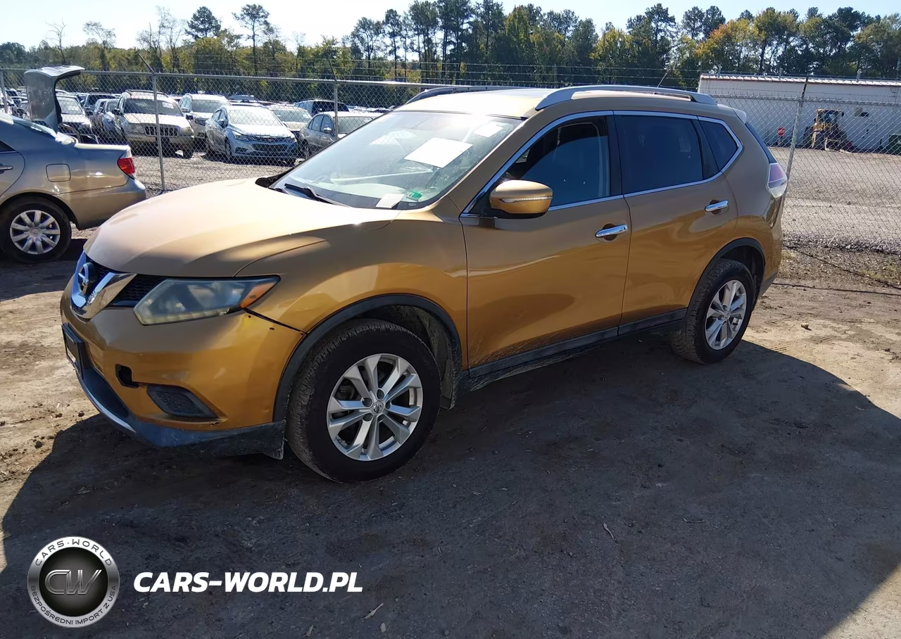 2015 Nissan Rogue Sv VIN:5N1AT2MV5FC787303 - 2