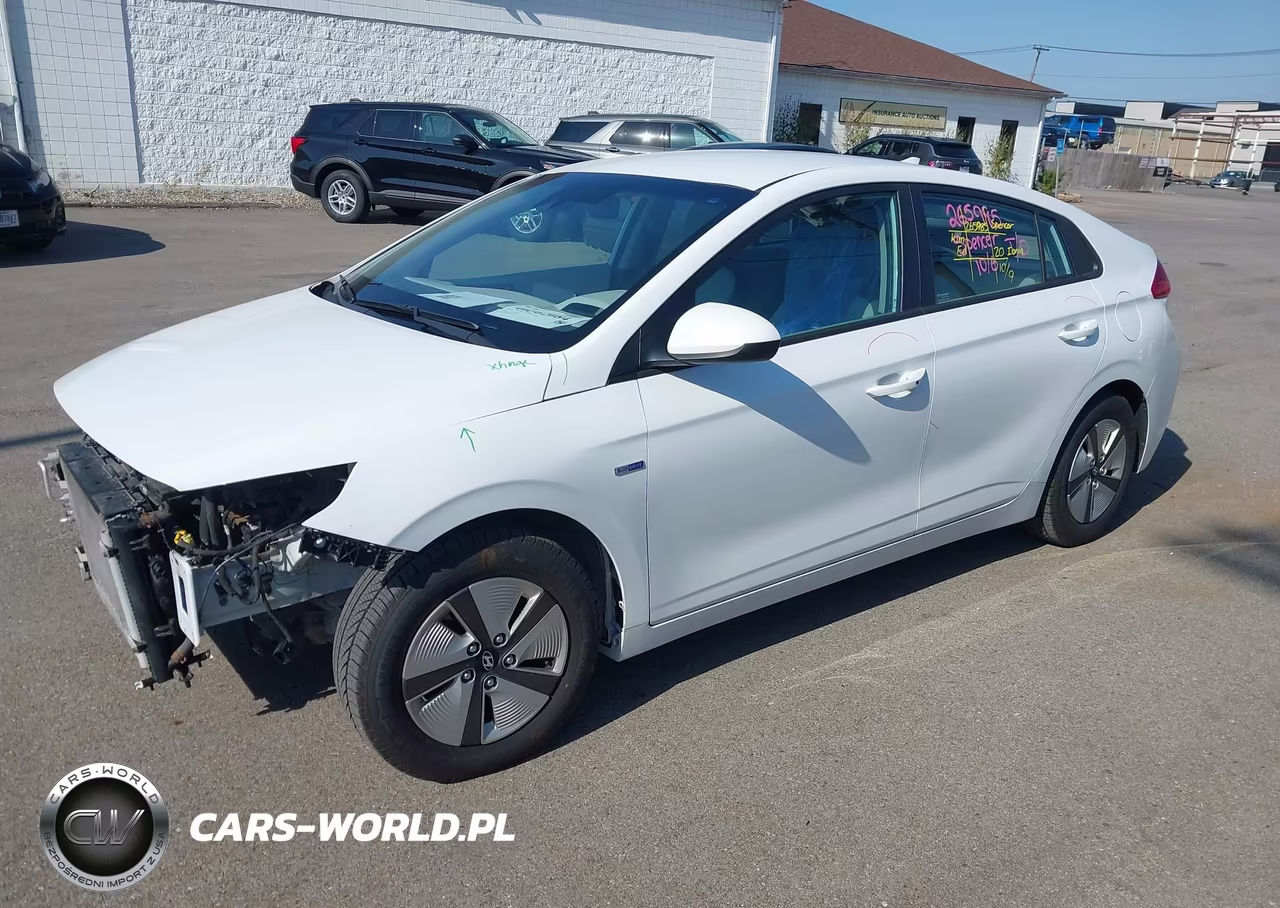 2020 Hyundai Ioniq Hybrid Blue VIN:KMHC65LC3LU220031 - 2