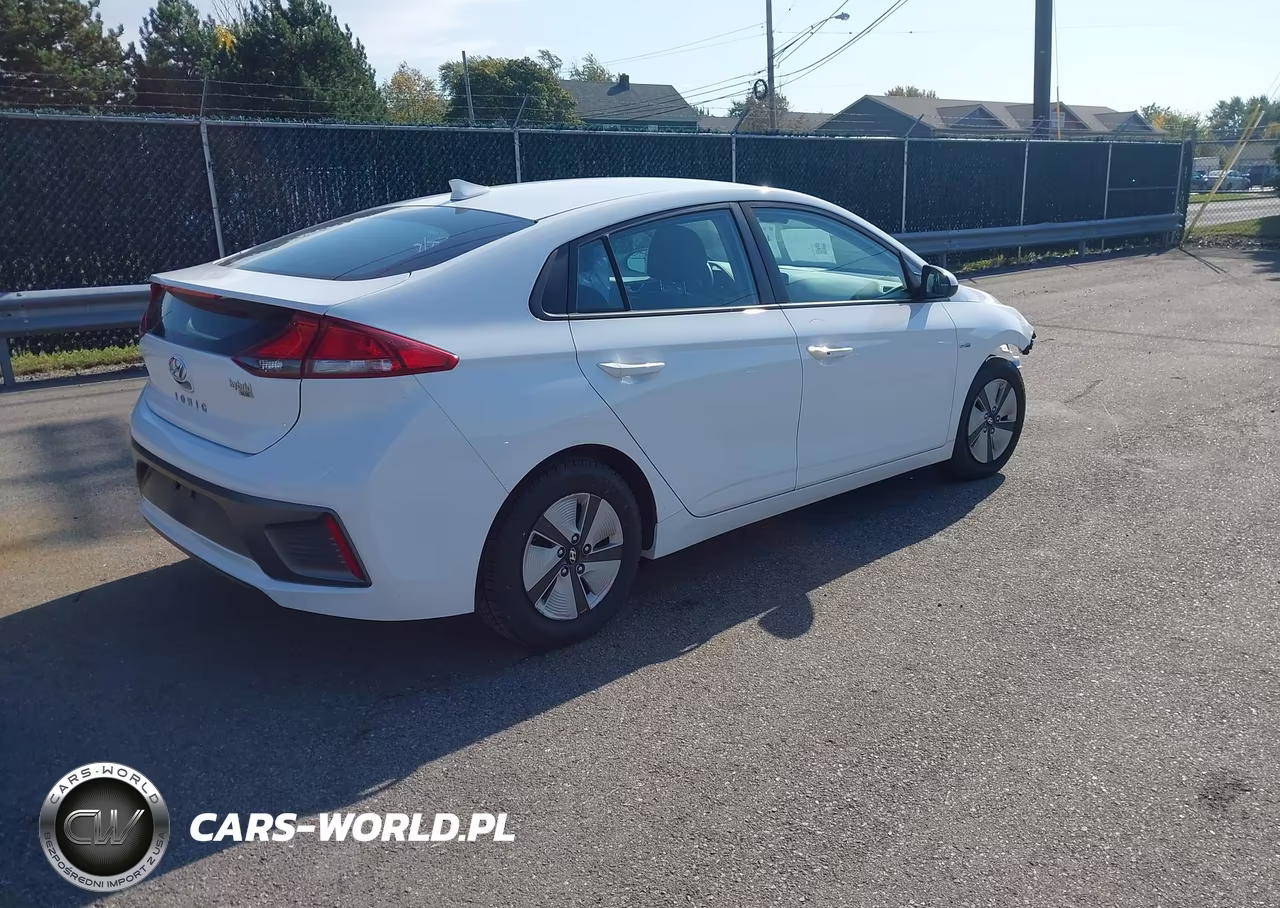 2020 Hyundai Ioniq Hybrid Blue VIN:KMHC65LC3LU220031 - 4