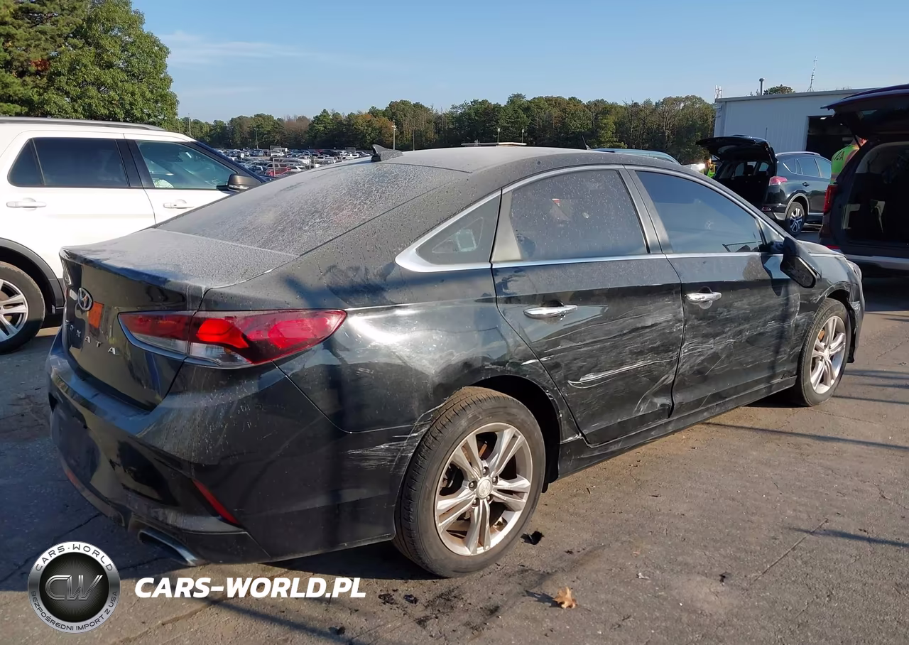 2019 Hyundai Sonata Sel VIN:5NPE34AF0KH743061 - 4