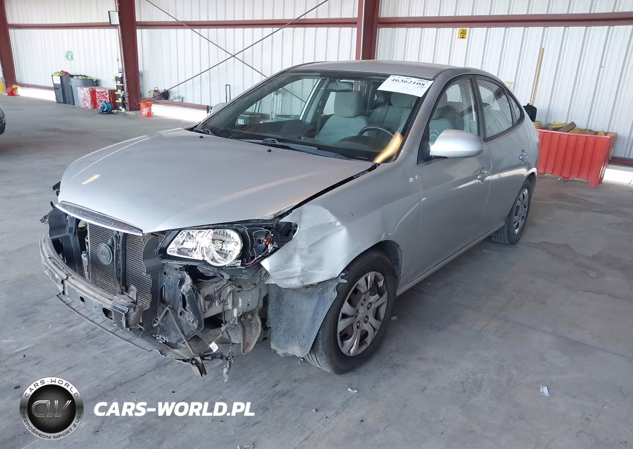 2010 Hyundai Elantra Gls VIN:KMHDU4AD7AU142477 - 2