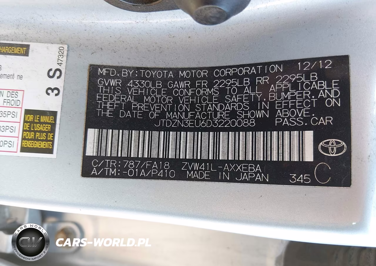 2013 Toyota Prius V Three VIN:JTDZN3EU6D3220088 - 9