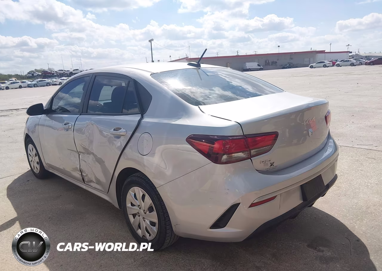 2022 Kia Rio Lx VIN:3KPA24ADXNE504514 - 3