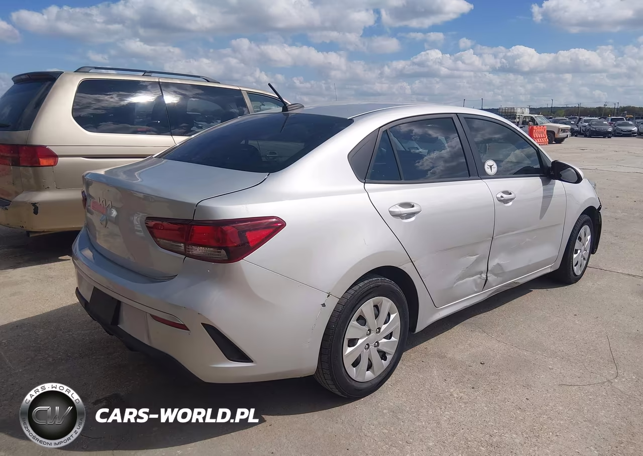 2022 Kia Rio Lx VIN:3KPA24ADXNE504514 - 4