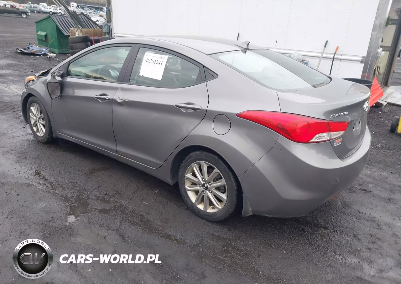 2013 Hyundai Elantra Limited Pzev VIN:5NPDH4AE0DH230061 - 3