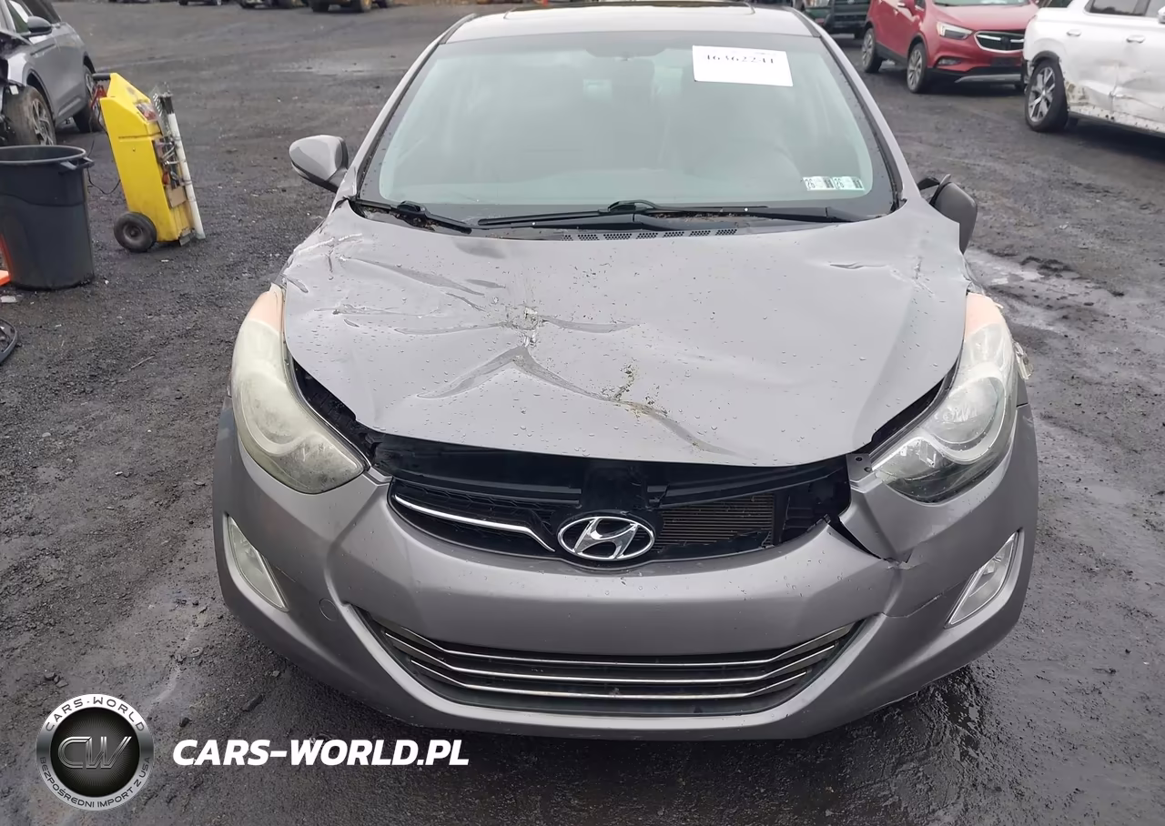 2013 Hyundai Elantra Limited Pzev VIN:5NPDH4AE0DH230061 - 6