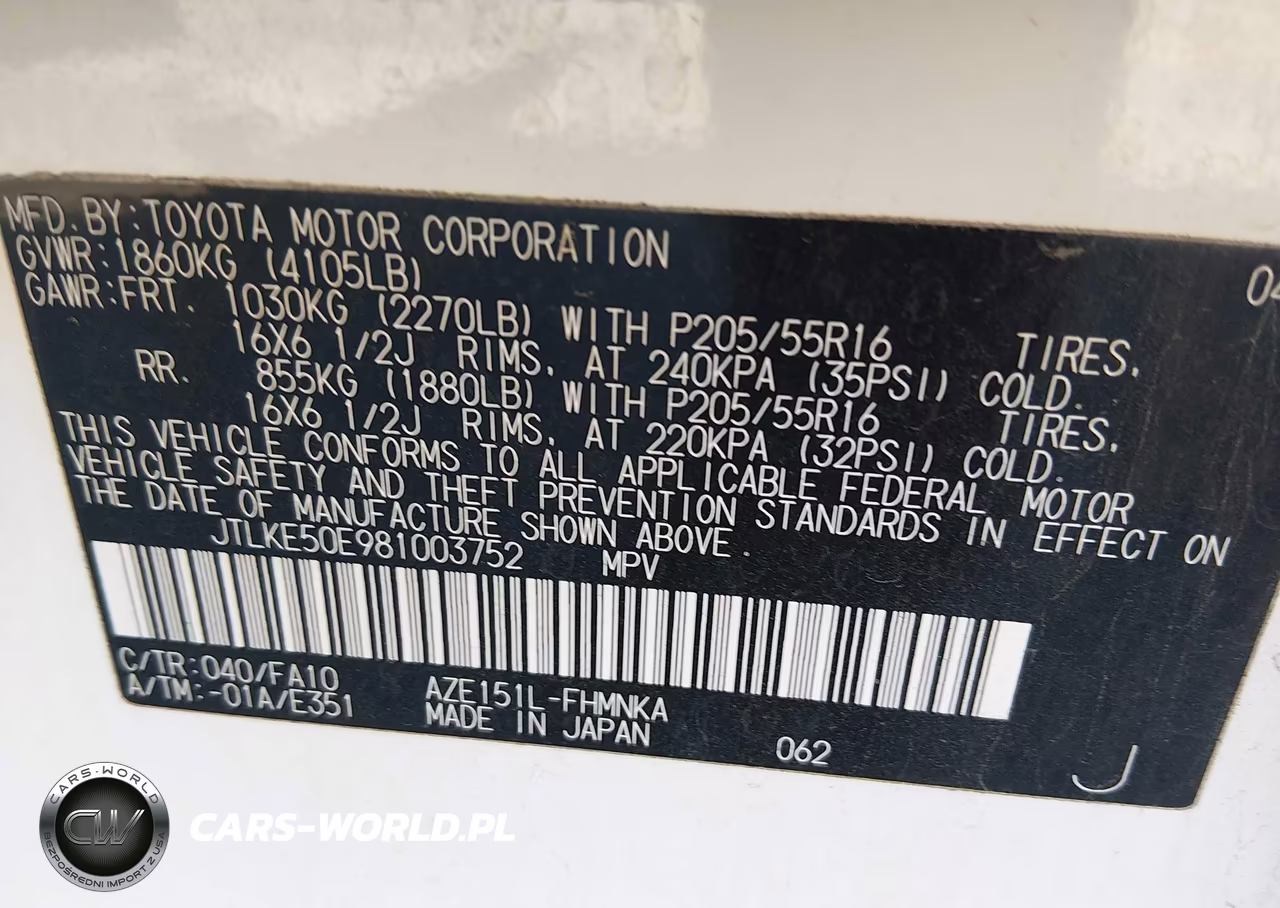 2008 Scion Xb VIN:JTLKE50E981003752 - 9
